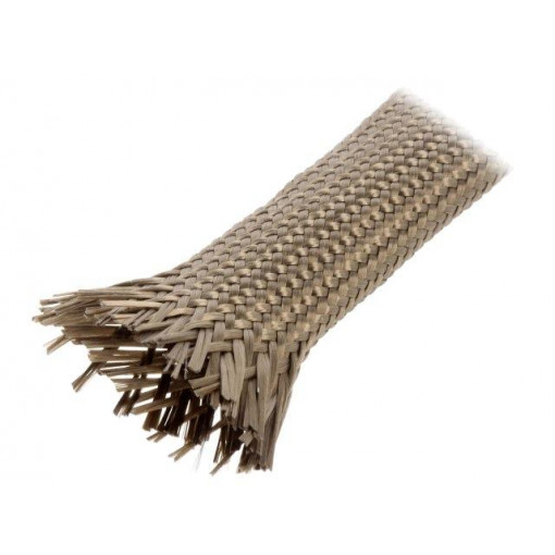 TBA-10-KH-50; Insulating tube; Mat: basalt fibre; khaki; -260÷560°C; Øint: 10mm; FAVIER