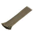 TBA-20-KH-10; Insulating tube; Mat: basalt fibre; khaki; -260÷560°C; Øint: 20mm; FAVIER