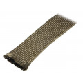 TBA-40-KH-5; Insulating tube; Mat: basalt fibre; khaki; -260÷560°C; Øint: 40mm; FAVIER