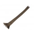 TBA-8-KH-10; Insulating tube; Mat: basalt fibre; khaki; -260÷560°C; Øint: 8mm; FAVIER
