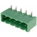 XY2500R-D(5.08)-5PIN; Pluggable terminal block; Contacts ph: 5.08mm; ways: 5; socket; XINYA