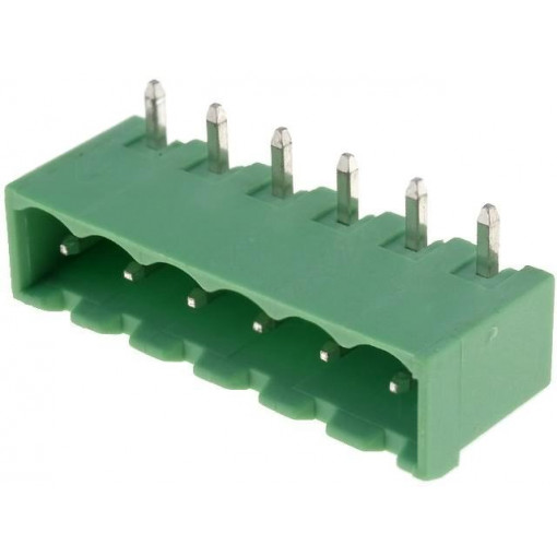 XY2500R-D(5.08)-6PIN; Pluggable terminal block; Contacts ph: 5.08mm; ways: 6; socket; XINYA