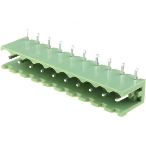 XY2500R-A(5.0)-10P; Pluggable terminal block; Contacts ph: 5mm; ways: 10; angled 90°; XINYA