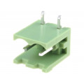 XY2500R-A(5.0)-2P; Pluggable terminal block; Contacts ph: 5mm; ways: 2; angled 90°; XINYA