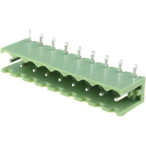 XY2500R-A(5.0)-9P; Pluggable terminal block; Contacts ph: 5mm; ways: 9; angled 90°; XINYA