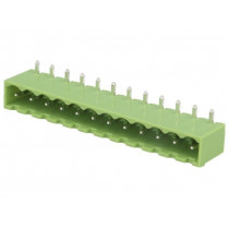 XY2500R-B(5.0)-12P; Pluggable terminal block; Contacts ph: 5mm; ways: 12; angled 90°; XINYA