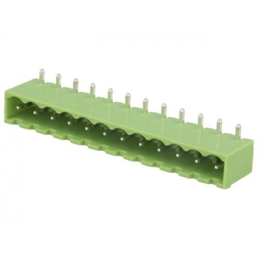 XY2500R-B(5.0)-12P; Pluggable terminal block; Contacts ph: 5mm; ways: 12; angled 90°; XINYA