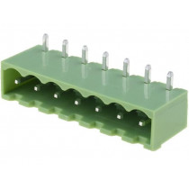XY2500R-B(5.0)-7P; Pluggable terminal block; Contacts ph: 5mm; ways: 7; angled 90°; XINYA