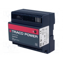 TBLC 90-124; Power supply: switched-mode; 90W; 24VDC; 24÷28VDC; 3.75A; 280g; TRACO POWER
