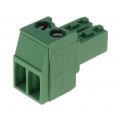 284506-2; Pluggable terminal block; Contacts ph: 3.5mm; ways: 2; straight; TE Connectivity