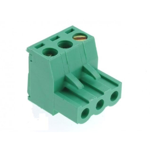 326-031-14; Pluggable terminal block; 5mm; ways: 3; straight; plug; female; KARSON