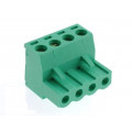 326-041-14; Pluggable terminal block; 5mm; ways: 4; straight; plug; female; KARSON 326-041-14; Pluggable terminal block; 5mm; ways: 4; straight; plug; female; KARSON