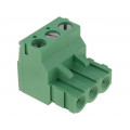 282807-3; Pluggable terminal block; Contacts ph: 5.08mm; ways: 3; straight; TE Connectivity