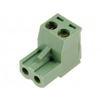 XY2500F-A(5.0)-2P; Pluggable terminal block; 5mm; ways: 2; straight; plug; female; XINYA