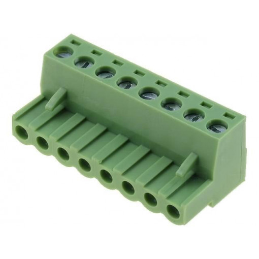 XY2500F-A(5.0)-8P; Pluggable terminal block; 5mm; ways: 8; straight; plug; female; XINYA