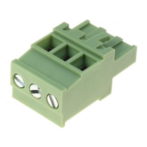 XY2500F-BV(5.08)-3P; Pluggable terminal block; 5.08mm; ways: 3; angled 90°; plug; 300V; XINYA
