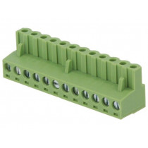 XY2500F-B(5.08)-12P; Pluggable terminal block; 5.08mm; ways: 12; straight; plug; female; XINYA
