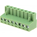 XY2500F-B(5.08)-8P; Pluggable terminal block; 5.08mm; ways: 8; straight; plug; female; XINYA