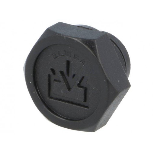 58557; Fill plug; without side hole; Thread: M16; Overall len: 16mm; ELESA+GANTER