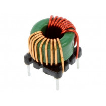 TCK-048; Inductor: wire; THT; 450uH; 25mΩ; -40÷125°C; ±35%; 5.2A; 500VDC; TRACO POWER