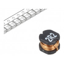 TCK-059; Inductor: wire; SMD; 2.2uH; 25mΩ; -40÷125°C; ±20%; 3.8A; TRACO POWER