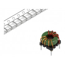 TCK-076; Inductor: wire; THT; 55uH; 8.5mΩ; -40÷105°C; ±35%; 5.7A; 500VDC; TRACO POWER