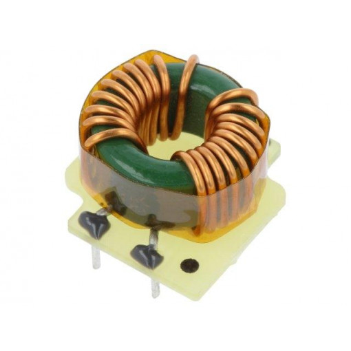 TCK-088; Inductor: wire; THT; 521uH; 14.25mΩ; -40÷105°C; ±35%; 7.7A; 500VDC; TRACO POWER
