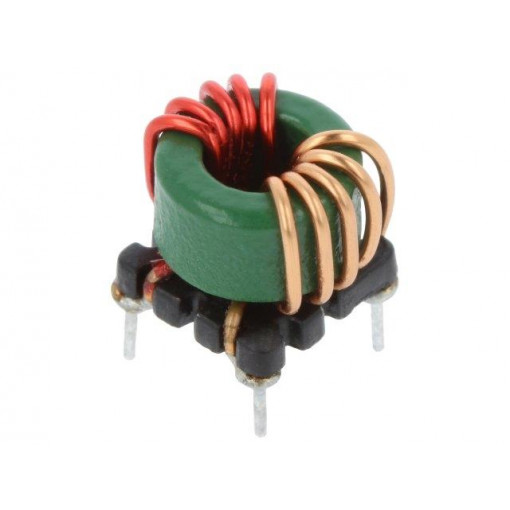 TCK-096; Inductor: wire; THT; 160uH; 6.75mΩ; -40÷105°C; ±35%; 7.84A; 500VDC; TRACO POWER