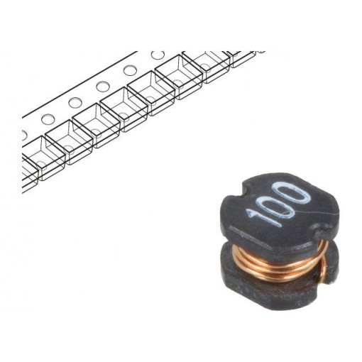TCK-111; Inductor: wire; SMD; 10uH; 182mΩ; -40÷125°C; ±20%; 1.15A; TRACO POWER