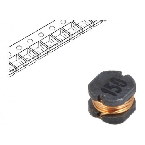 TCK-131; Inductor: wire; SMD; 15uH; 235mΩ; -40÷125°C; ±20%; 850mA; TRACO POWER