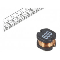 TCK-133; Inductor: wire; SMD; 68uH; 1117mΩ; -40÷125°C; ±20%; 370mA; TRACO POWER