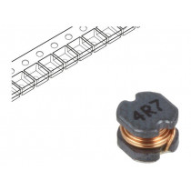 TCK-154; Inductor: wire; SMD; 4.7uH; 109mΩ; -40÷125°C; ±20%; 1.15A; TRACO POWER
