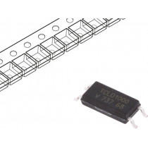 TCLD1000; Optocoupler; SMD; Channels: 1; Out: Darlington; Uinsul: 5kV; Uce: 35V; VISHAY