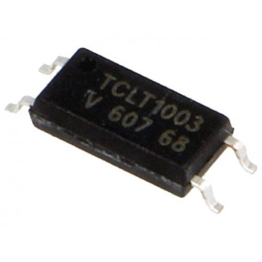 TCLT1003; Optocoupler; SMD; Channels: 1; Out: transistor; Uinsul: 5kV; Uce: 70V; VISHAY