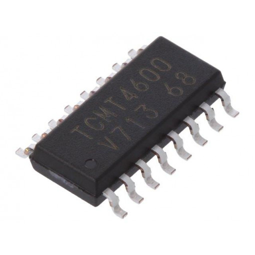 TCMT4600; Optocoupler; SMD; Channels: 4; Out: transistor; Uinsul: 3.75kV; VISHAY