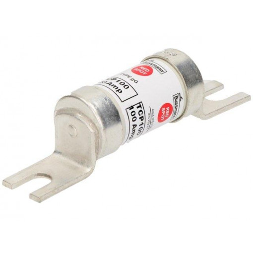TCP100; Fuse: fuse; 100A; 690VAC; 460VDC; ceramic,industrial; 26x111mm; BUSSMANN