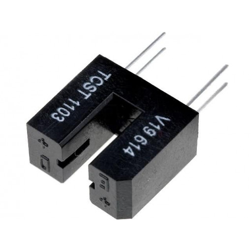TCST1103; Sensor: optocoupler; Slot width: 3.1mm; Aperture width: 1mm; 70V; VISHAY