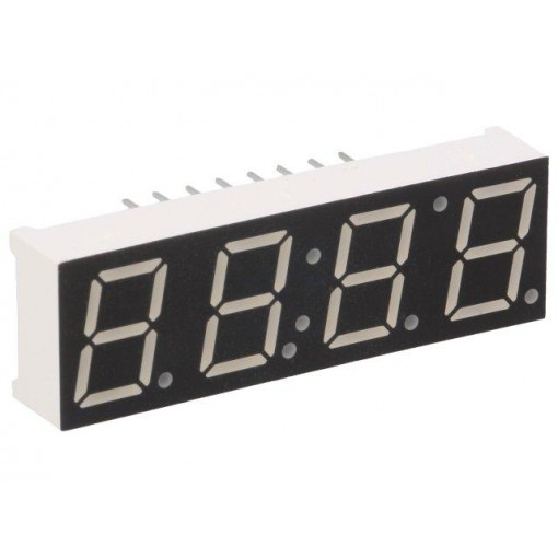 TDCR1050M; Display: LED; 7-segment; 10mm; 0.39