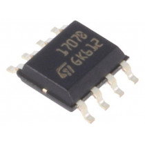 TDE1707BFP; IC: power switch; high-/low-side,LED controller; 500mA; SMD; SO8; STMicroelectronics