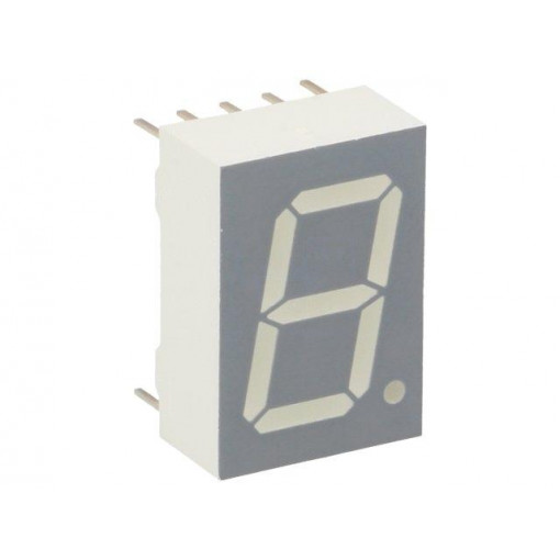 TDSG5160; Display: LED; 7-segment; 13mm; 0.51