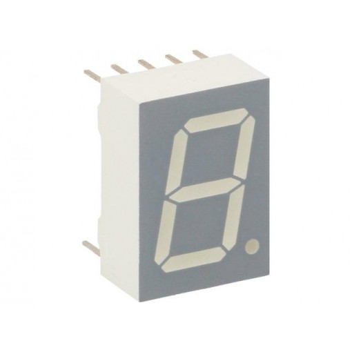 TDSO5160; Display: LED; 7-segment; 13mm; 0.51
