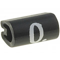 05801000; Markers for cables and wires; Label symbol: 0; 1.5÷2mm; PVC; TE Connectivity