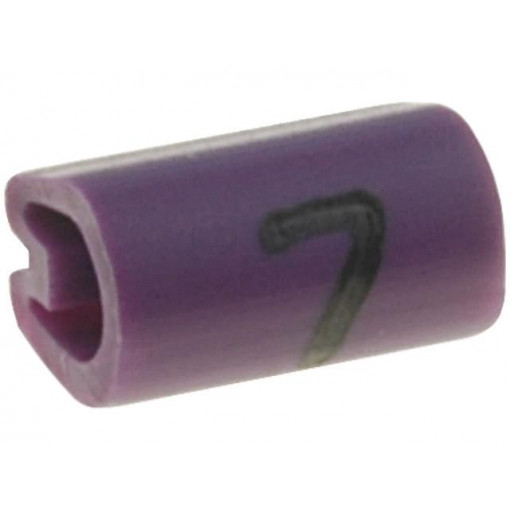 05801707; Markers for cables and wires; Label symbol: 7; 1.5÷2mm; PVC; TE Connectivity