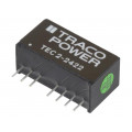 TEC 2-2422; Converter: DC/DC; 2W; Uin: 18÷36V; Uout: 12VDC; Uout2: -12VDC; SIP8; TRACO POWER