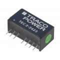TEC 2-2423; Converter: DC/DC; 2W; Uin: 18÷36V; Uout: 15VDC; Uout2: -15VDC; SIP8; TRACO POWER