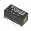 TEC 3-1211; Converter: DC/DC; 3W; Uin: 9÷18V; 5VDC; Iout: 600mA; SIP8; 4.5g; OUT: 1; TRACO POWER