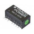 TEC 3-1215; Converter: DC/DC; 3W; Uin: 9÷18V; 24VDC; Iout: 125mA; SIP8; 4.5g; TRACO POWER