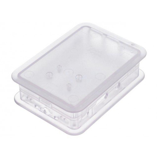 TEK-BERRY3.0; Enclosure: for computer; Raspberry Pi 3; semi-transparent; TEKO
