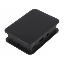 TEK-BERRY3.9; Enclosure: for computer; Raspberry Pi 3; black; X: 73mm; Y: 100mm; TEKO