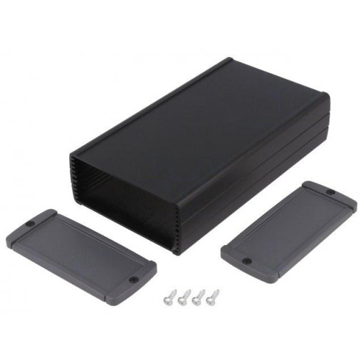 TEKAL 23.29; Enclosure: multipurpose; with panel; TEKAL; X: 85mm; Y: 160mm; black; TEKO